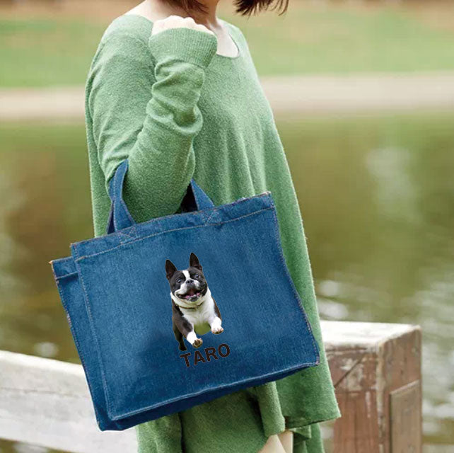 M*M様 コヤンイサムチョン　バミちゃん　デニムトートバック M*M様 コヤンイサムチョン バミちゃん デニムトートバック M*M様